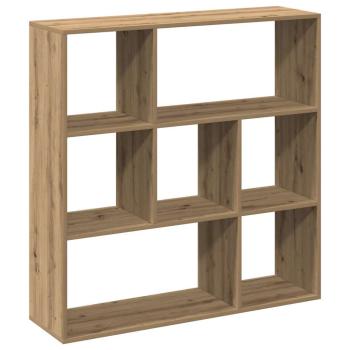 Raumteiler-B?cherregal Artisan-Eiche 102x29x103,5 cm