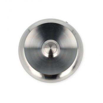 ARDEBO.de Grothe Edelstahlklingeltaster rund ETA S 100 (55540), edelstahl