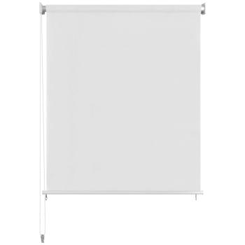 Außenrollo Weiß 85 (B) x 140 (H) cm HDPE
