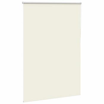 Verdunkelungsrollo Cremeweiß 115x175cm Stoffbreite 110,7cm