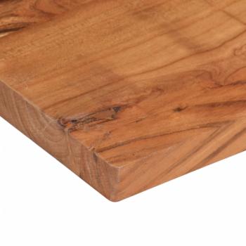 Tischplatte 140x60x2,5 cm Rechteckig Massivholz Akazie