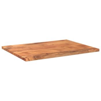 Tischplatte 90x60x2,5 cm Rechteckig Massivholz Akazie
