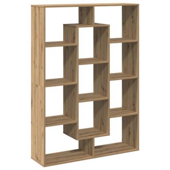 Bücherregal Artisan-Eiche 102x29x143 cm Holzwerkstoff