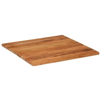 Tischplatte 90x90x2,5 cm Quadratisch Massivholz Akazie