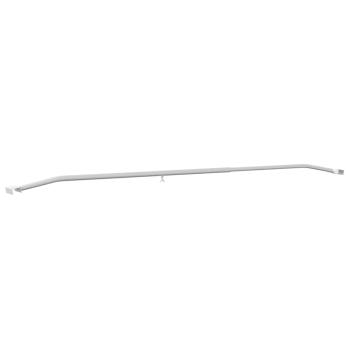 Planehalterung für Anhänger 4 Silber 136-218 cm Aluminium