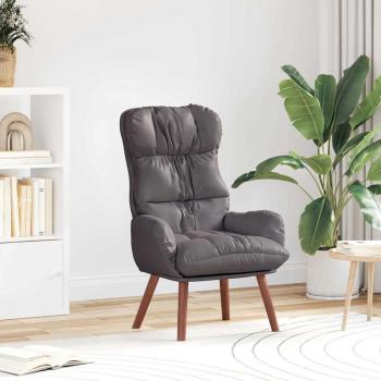 ARDEBO.de - Sessel Grau 69 x 74 x 93 cm Kunstleder