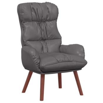 Sessel Grau 69 x 74 x 93 cm Kunstleder