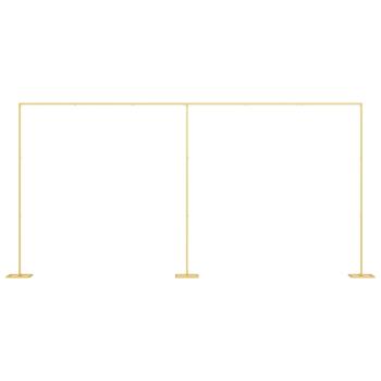 Hochzeitsbogen Gold 657 x 35 x 300 cm Stahl