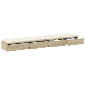 Bettschubladen Sonoma-Eiche 180 x 36,5 x 16,5 cm Holzwerkstoff