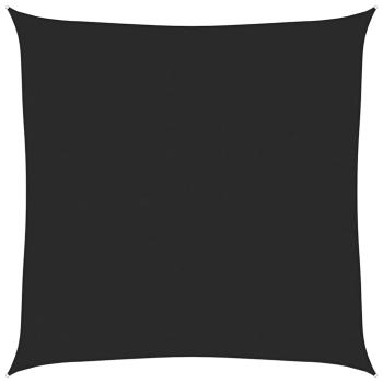 Sonnensegel 160 g/m² Schwarz 6x6 m HDPE