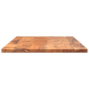 Tischplatte 90x70x2,5 cm Rechteckig Massivholz Akazie