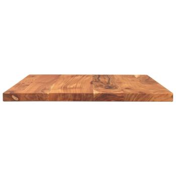 Tischplatte 60x50x2,5 cm Rechteckig Massivholz Akazie