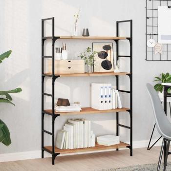 ARDEBO.de - Schweberegale 2 Stk. 80x30x2 cm Massivholz Akazie Ölbehandelt