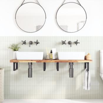 ARDEBO.de - Tischplatte 120x40x4 cm Rechteckig Massivholz Akazie