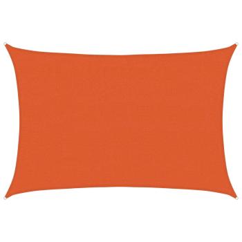 Sonnensegel 160 g/m² Orange 4x6 m HDPE