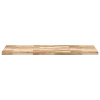 Tischplatte Rechteckig 140x60x4 cm Massivholz Akazie
