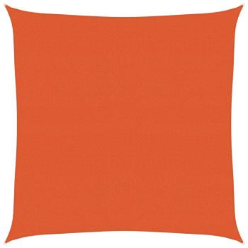 Sonnensegel 160 g/m² Quadratisch Orange 4x4 m HDPE