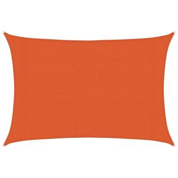 Sonnensegel 160 g/m² Orange 3x4 m HDPE