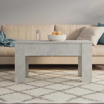 Couchtisch Betongrau 101x49x52 cm Holzwerkstoff