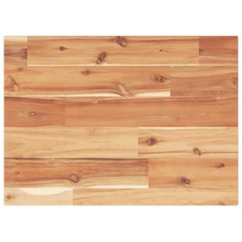 Tischplatte Rechteckig 60x30x2 cm Massivholz Akazie