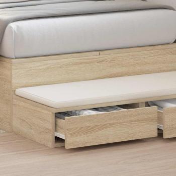Bettschubladen Sonoma-Eiche 80 x 36,5 x 16,5 cm Holzwerkstoff