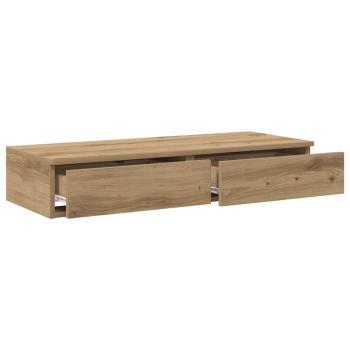 Bettschubladen Artisan-Eiche 80 x 36,5 x 16,5 cm Holzwerkstoff