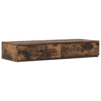 Bettschubladen Geräucherte Eiche 90 x 36,5 x 16,5 cm