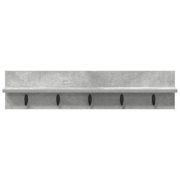 Wandmontierter nachttisch Wandhalterung Beton Grau