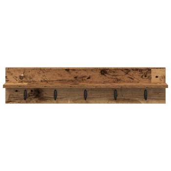 Wandmontierter nachttisch Wandhalterung Altholz Holzwerkstoff