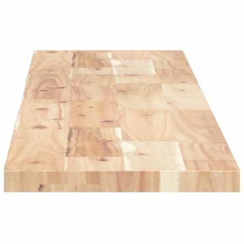 Schweberegale 3 Stk. 140x20x2 cm Massivholz Akazie Unbehandelt
