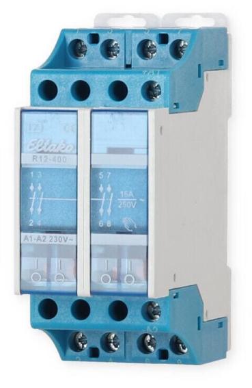 Eltako R12-400-230V Elektromechanisches Schaltrelais, 4 Schließer 16A (22400030)