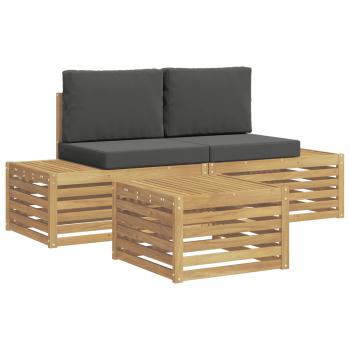 Outdoor-Sofagarnitur 4 Stück