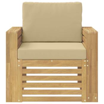 Outdoor-Sofagarnitur Polyester Weiß