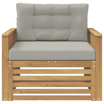 Outdoor-Sofa Polyester Weiß