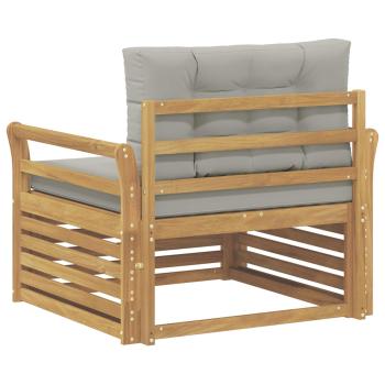 Outdoor-Sofa Polyester Weiß