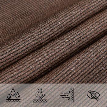 Sonnensegel Braun 2,5 x 6 m HDPE