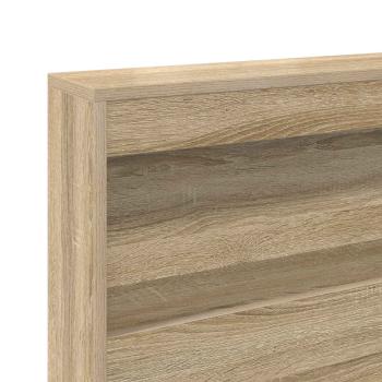 Aufbewahrungskopfteil Sonoma-Eiche 160 cm Holzwerkstoff