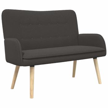 2-Sitzer Sofa Dunkelgrau 115 x 61 x 87 cm Bouclé