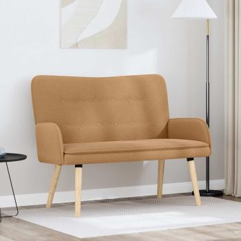 2-Sitzer Sofa Beige 115 x 61 x 87 cm Bouclé