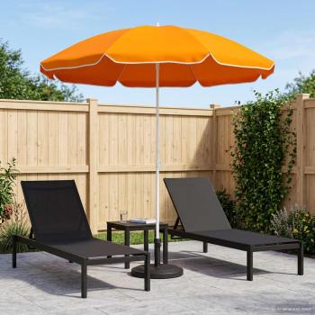 ARDEBO.de - Gartensonnenschirm 160 cm 170T Polyester Orange