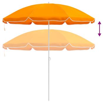 Gartensonnenschirm 160 cm 170T Polyester Orange