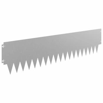 Rasenkante 20 stk. 103 x 25 cm Stahl Rostoptik
