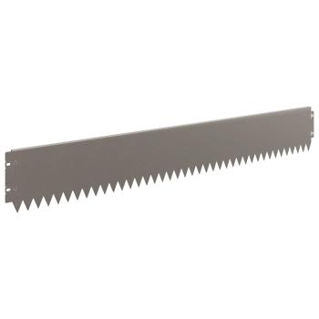 Rasenkante 30 stk. 103 x 15 cm Stahl Rostoptik