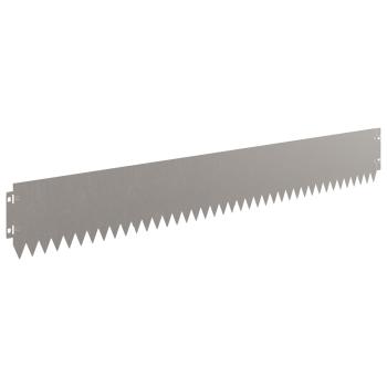 Rasenkante 30 stk. 103 x 15 cm Stahl Rostoptik