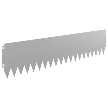 Rasenkante 20 stk. 103 x 25 cm Stahl Rostoptik