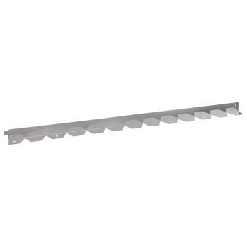 Raseneinfassung 50 stk. 102 x 4 x 4 cm Stahl Silber