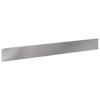 Rasenkante 30 stk. 100 x 12 cm Stahl Silber