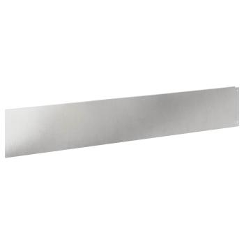 Rasenkante 30 stk. 100 x 18 cm Stahl Silber