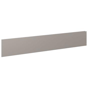 Rasenkante 10 stk. 100 x 18 cm Stahl Rostoptik