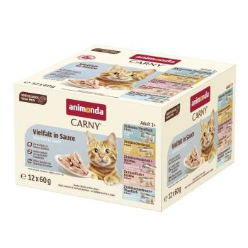 ARDEBO.de Animonda Cat Carny Fine Fillets Adult Vielfalt in Sauce 60g